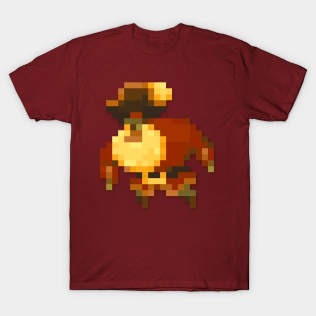 LeChuck low-res pixelart T-Shirt by JinnPixel